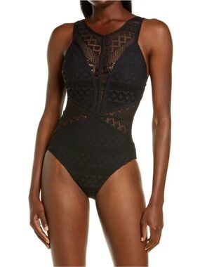 BECCA💝Colorplay Savannah Maillot One-Piece Swimsuit Size M